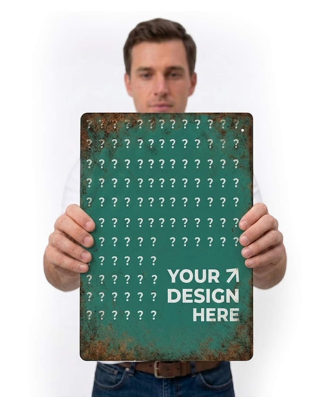 Portrait Metal Sign (EU)