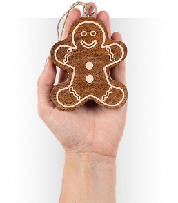 Wooden Custom Shaped Ornament