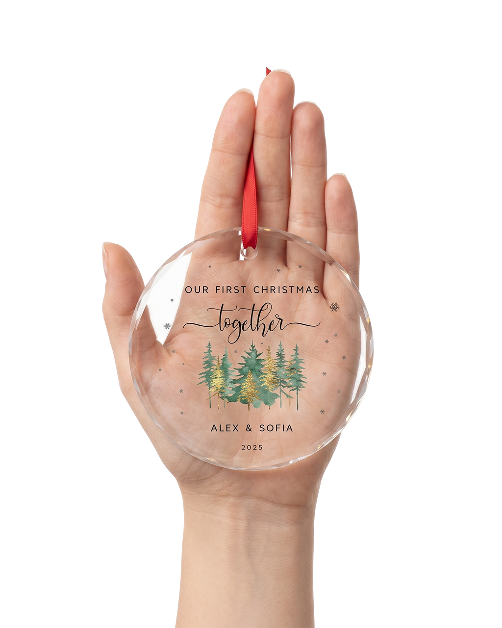 Acrylic Circle Ornament